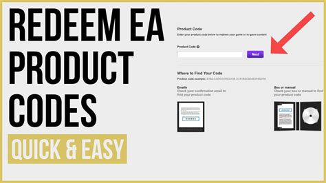 redeem.fmc.ea|How to redeem your product and promo codes .